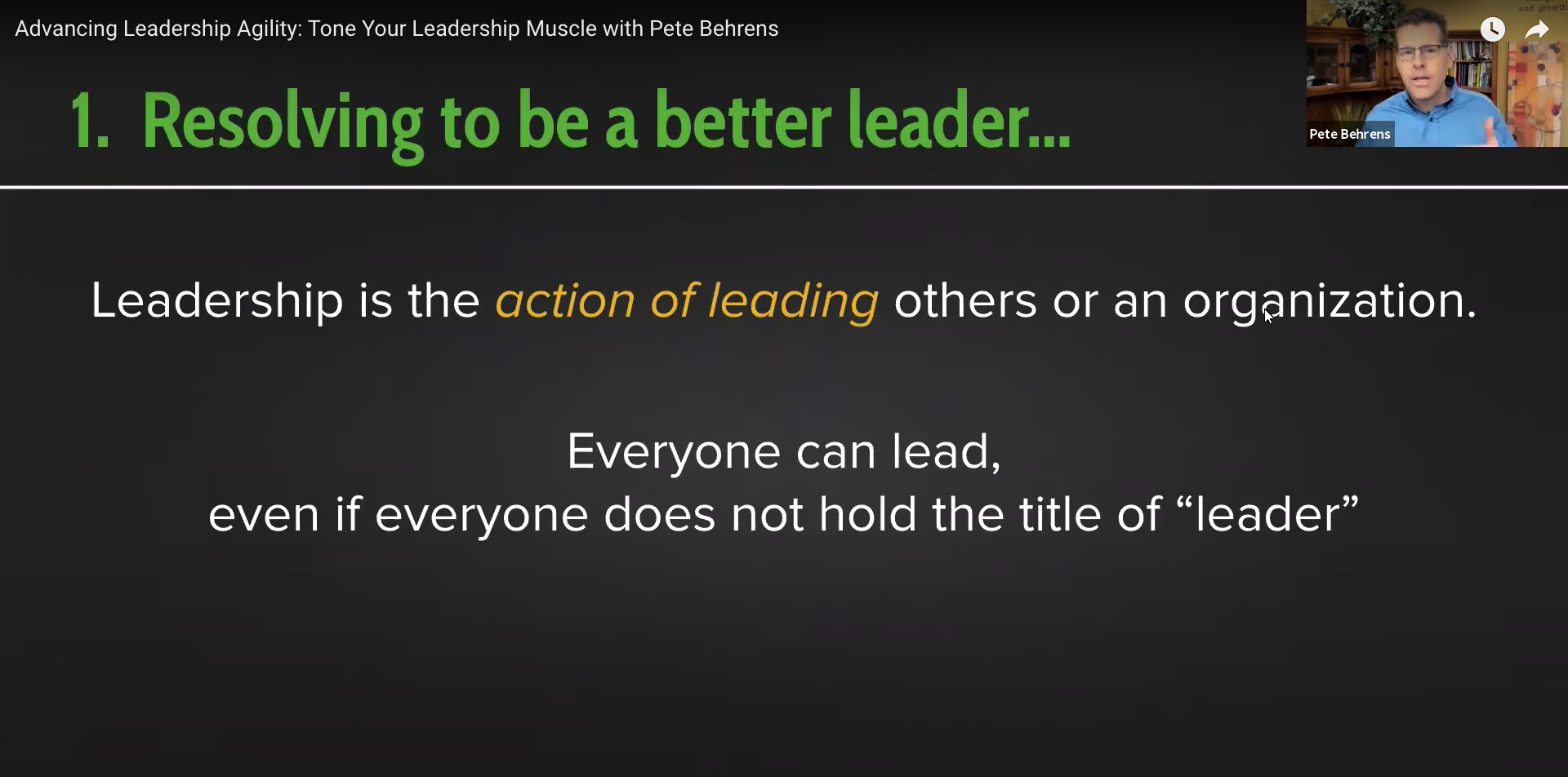 Tone Your Leadership Muscle